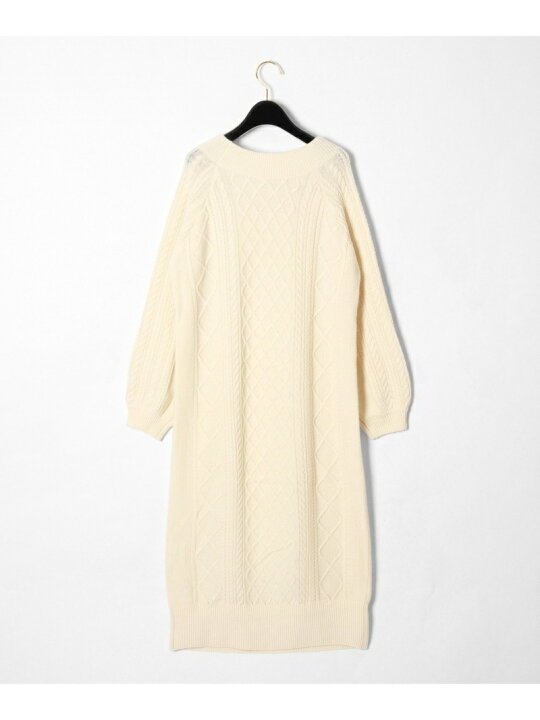 楽天市場】【SALE／60%OFF】刺繍ケーブルニットワンピース GRACE  