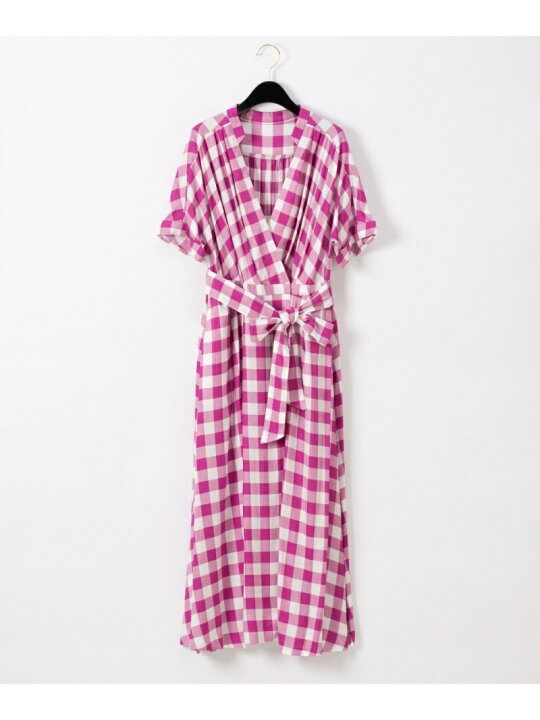 楽天市場】【SALE／60%OFF】ギンガムカシュクールワンピース GRACE  