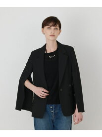 スリットスリーブジャケット GRACE CONTINENTAL グレースコンチネンタル ジャケット・アウター テーラードジャケット・ブレザー ブラウン ブラック【送料無料】[Rakuten Fashion]