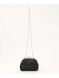 Metal clasp bag GRACE CONTINENTAL グレースコンチネンタル バッグ ショルダーバッグ ブラック ホワイト【送料無料】[Rakuten Fashion]