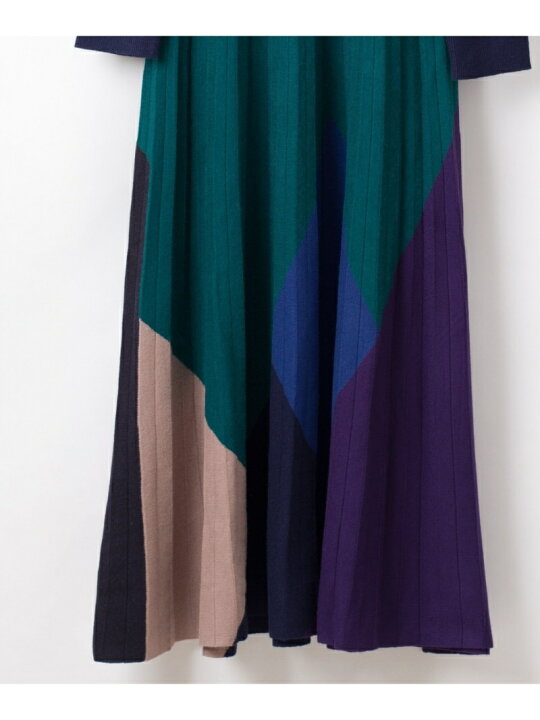 楽天市場】【SALE／60%OFF】プリーツニットワンピース GRACE  