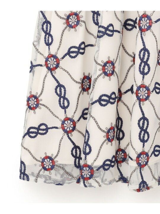 楽天市場】マリン刺繍チュールワンピース GRACE CONTINENTAL グレース  