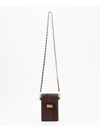 ChainMiniBag23S GRACE CONTINENTAL グレースコンチネンタル バッグ ショルダーバッグ レッド ブラック ホワイト【送料無料】[Rakuten Fashion]