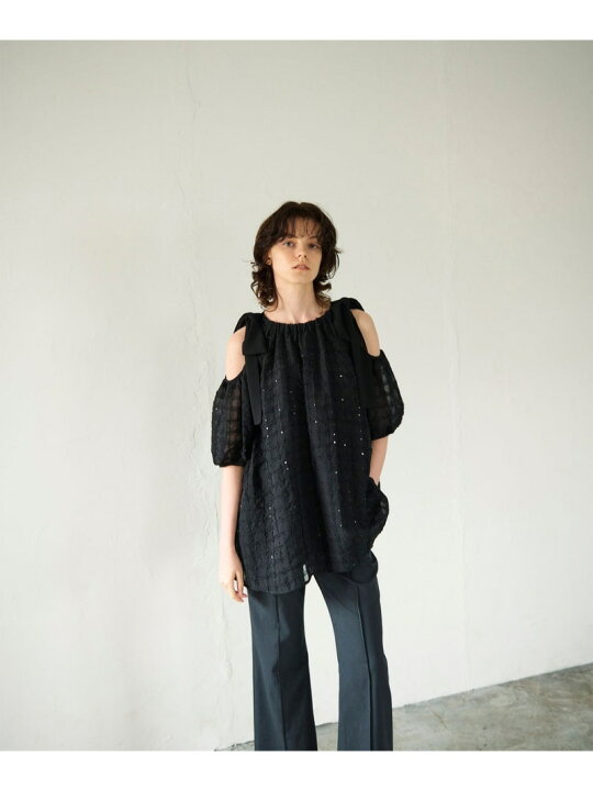 楽天市場】【SALE／10%OFF】チュールフリルフレアトップ GRACE 