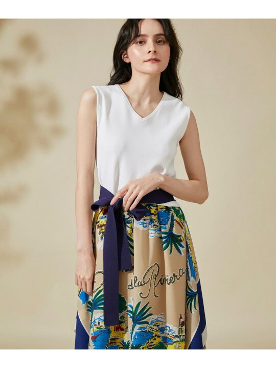 楽天市場】【SALE／30%OFF】スカーフコンビニットワンピース GRACE 