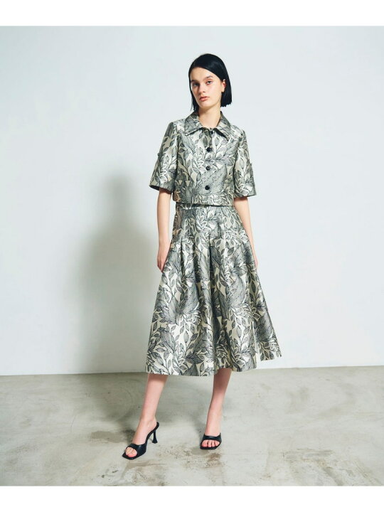 楽天市場】【SALE／30%OFF】ボタニカルジャガードスカート GRACE  