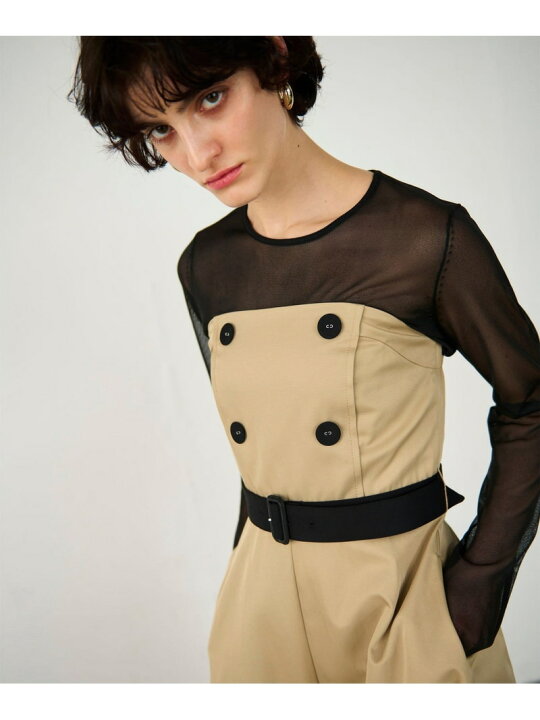 楽天市場】【SALE／40%OFF】トレンチジャンパースカート GRACE  