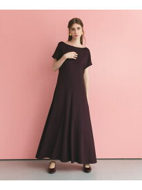 【SALE／50%OFF】バックオープンポンチワンピース GRACE CONTINENTAL グレースコンチネンタル ワンピース・ドレス ワンピース ブラウン ブラック【RBA_E】【送料無料】[Rakuten Fashion]