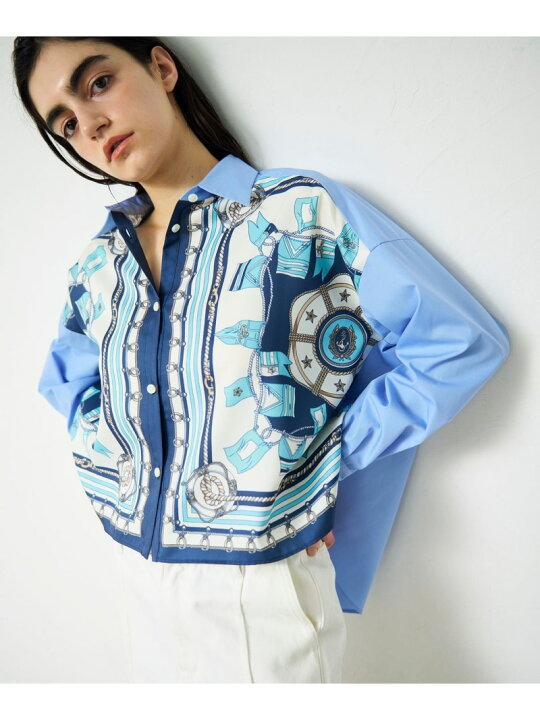 楽天市場】【SALE／30%OFF】マリンスカーフコンビシャツ GRACE 