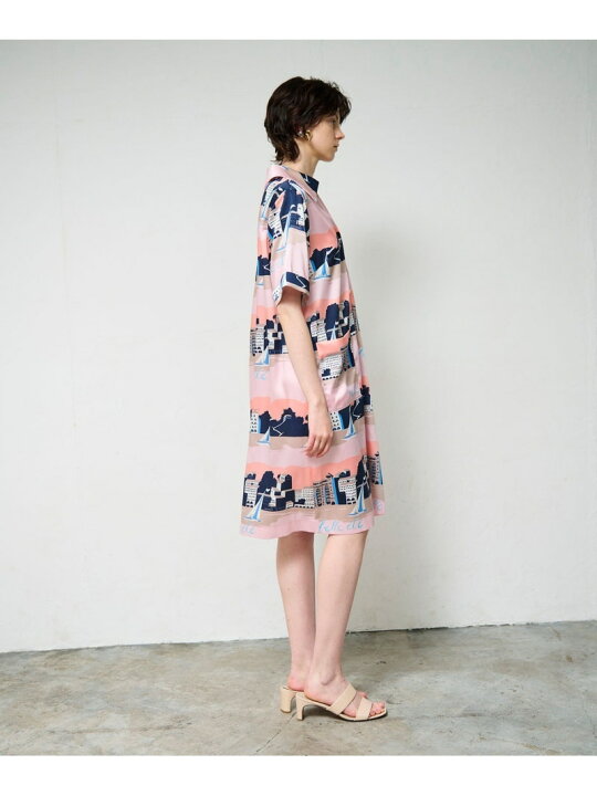 楽天市場】【SALE／40%OFF】マリンプリントシャツドレス GRACE  