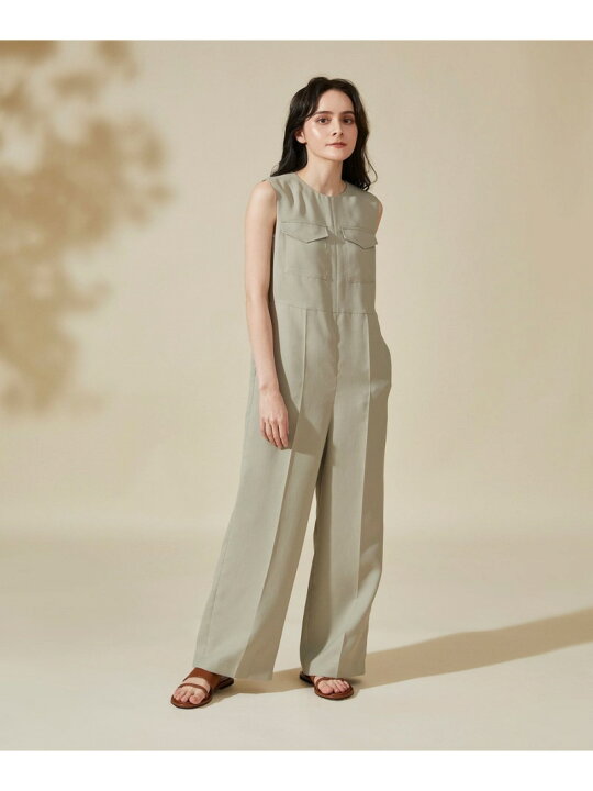 楽天市場】【SALE／60%OFF】リネンタッチジャンプスーツ GRACE 