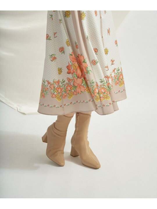 楽天市場】【SALE／30%OFF】ブーケスカーフプリントワンピース GRACE 