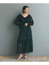 【SALE／50%OFF】ラメストライププリントブラウス GRACE CONTINENTAL グレースコンチネンタル トップス シャツ・ブラウス ブラック ブラウン【RBA_E】【送料無料】[Rakuten Fashion]