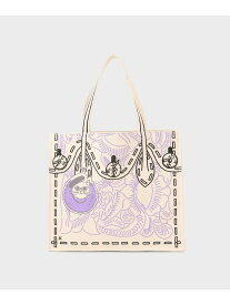 カービング10thトート GRACE CONTINENTAL グレースコンチネンタル バッグ トートバッグ ホワイト【送料無料】[Rakuten Fashion]