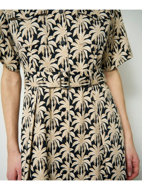 楽天市場】【SALE／30%OFF】パームモチーフシャツワンピース GRACE 
