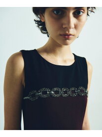 【SALE／70%OFF】チェーンビジュードレス GRACE CONTINENTAL グレースコンチネンタル ワンピース・ドレス ドレス ブラック ブラウン【RBA_E】【送料無料】[Rakuten Fashion]