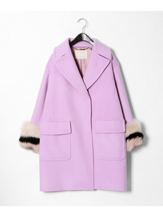 楽天市場】【SALE／60%OFF】フォックスハーフピーコート GRACE 
