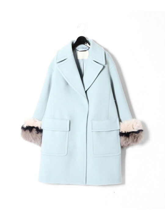 楽天市場】【SALE／60%OFF】フォックスハーフピーコート GRACE 