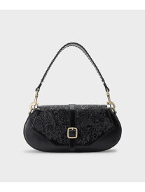 HandleCurveBag GRACE CONTINENTAL グレースコンチネンタル バッグ ハンドバッグ ベージュ ブラック【送料無料】[Rakuten Fashion]