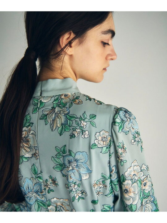 楽天市場】【SALE／30%OFF】フラワー刺繍ボウタイワンピース GRACE 