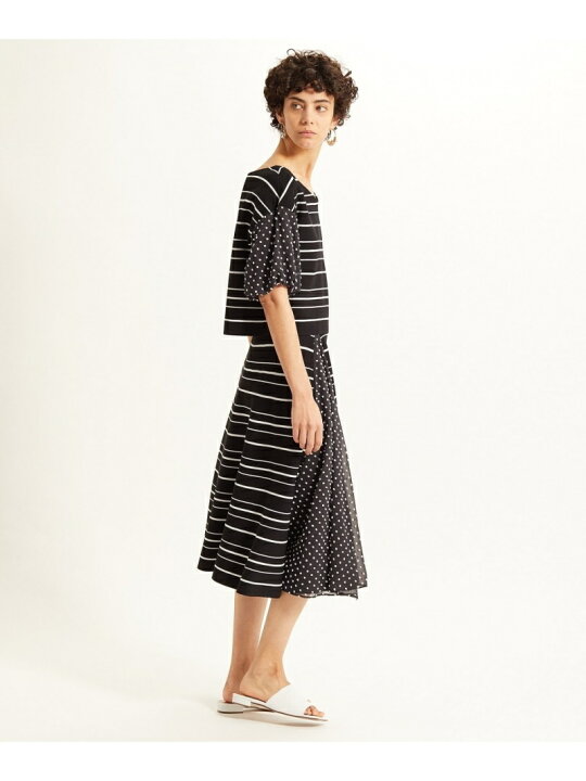 楽天市場】【SALE／60%OFF】ドットボーダーニットスカート GRACE 