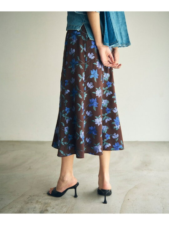 楽天市場】【SALE／40%OFF】フラワー刺繍フレアスカート GRACE  