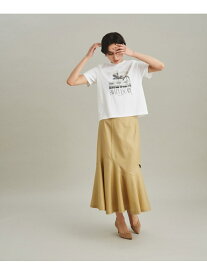 【SALE／20%OFF】フォトプリントTシャツ GRACE CONTINENTAL グレースコンチネンタル トップス カットソー・Tシャツ ホワイト ベージュ ブラック【RBA_E】【送料無料】[Rakuten Fashion]