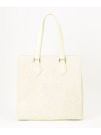 Leather Tote Bag GRACE CONTINENTAL グレースコンチネンタル バッグ トートバッグ ブラック ホワイト ネイビー【送料無料】[Rakuten Fashion]