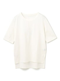 ロゴミラノリブトップ GRACE CONTINENTAL グレースコンチネンタル トップス カットソー・Tシャツ ホワイト ブラック【送料無料】[Rakuten Fashion]
