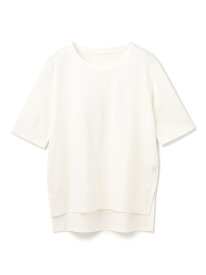 ロゴミラノリブトップ GRACE CONTINENTAL グレースコンチネンタル トップス カットソー・Tシャツ ブラック ホワイト【送料無料】[Rakuten Fashion]