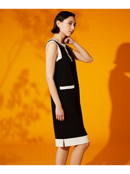 楽天市場】【SALE／60%OFF】ビジュー釦付サックドレス GRACE 