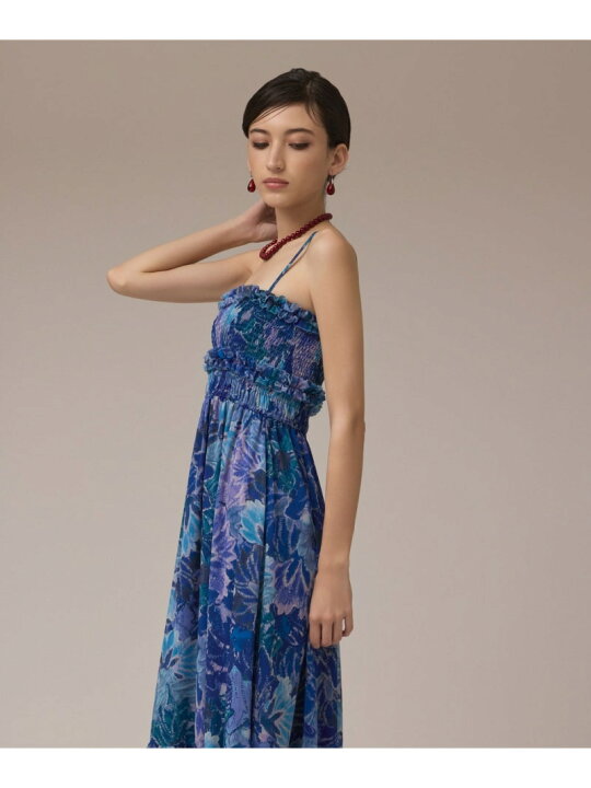 楽天市場】【SALE／10%OFF】タイダイリーフプリントワンピース GRACE 