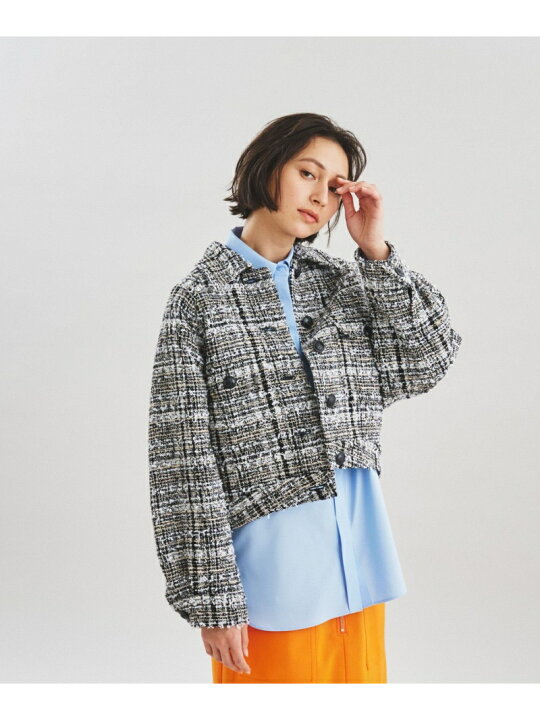 楽天市場】【SALE／60%OFF】カラーツイードジャケット GRACE 