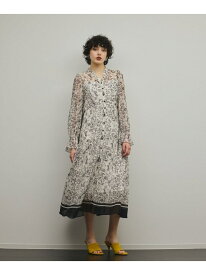 【SALE／40%OFF】ドロストティアードフレアワンピース GRACE CONTINENTAL グレースコンチネンタル ワンピース・ドレス その他のワンピース・ドレス ブラック ベージュ【RBA_E】【送料無料】[Rakuten Fashion]
