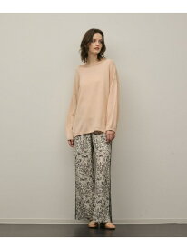 【SALE／40%OFF】ルーズニットトップ GRACE CONTINENTAL グレースコンチネンタル トップス ニット ブラウン ピンク【RBA_E】【送料無料】[Rakuten Fashion]