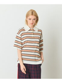 ボーダーニットトップ GRACE CONTINENTAL グレースコンチネンタル トップス カットソー・Tシャツ ブラック ブラウン【送料無料】[Rakuten Fashion]