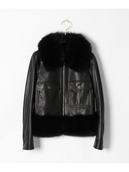 楽天市場】【SALE／60%OFF】ファー付レザージャケット GRACE 