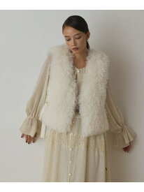 ショートファージレ GRACE CONTINENTAL グレースコンチネンタル ジャケット・アウター その他のジャケット・アウター ベージュ グレー【送料無料】[Rakuten Fashion]