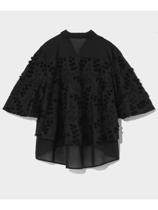 楽天市場】【SALE／30%OFF】フラワーembケープブラウス GRACE  