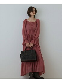 【SALE／50%OFF】レースコンビカットジャガードワンピース GRACE CONTINENTAL グレースコンチネンタル ワンピース・ドレス ワンピース ピンク ブラック ベージュ【RBA_E】【送料無料】[Rakuten Fashion]