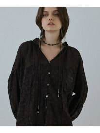 【SALE／50%OFF】ヨウリュウembカフタンブラウス GRACE CONTINENTAL グレースコンチネンタル トップス シャツ・ブラウス ホワイト ブラウン【RBA_E】【送料無料】[Rakuten Fashion]