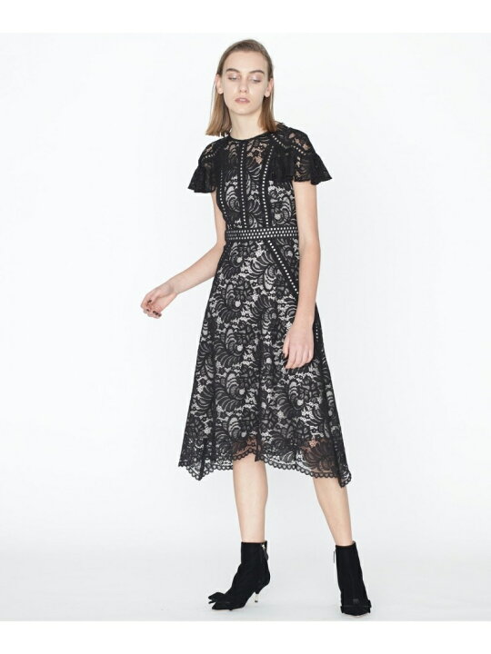 楽天市場】【SALE／60%OFF】パッチワークレースドレス GRACE 