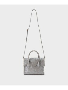 MetallicRSTH GRACE CONTINENTAL �O���[�X�R���`�l���^�� �o�b�O �n���h�o�b�O �V���o�[ �z���C�g �l�C�r�[�y���������z[Rakuten Fashion]