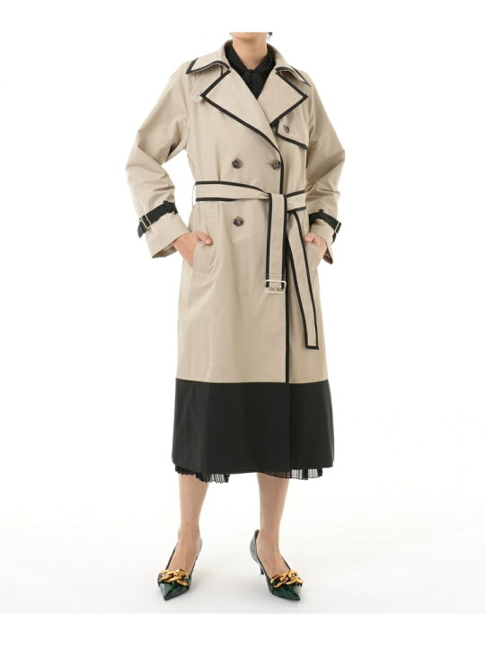 楽天市場】【SALE／60%OFF】バイカラートレンチコート GRACE  