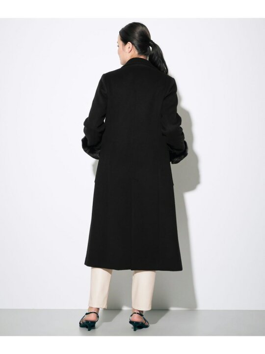 楽天市場】【SALE／60%OFF】ファーカフスロングコート GRACE 