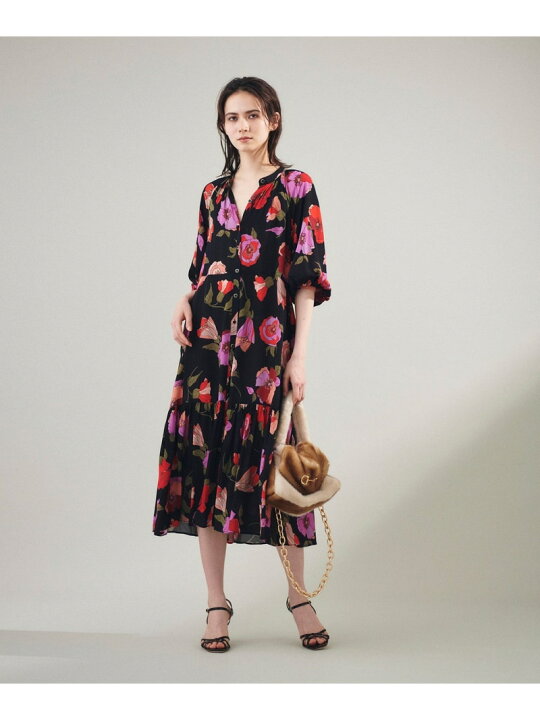 楽天市場】【SALE／40%OFF】フラワージョーゼットドレス GRACE 