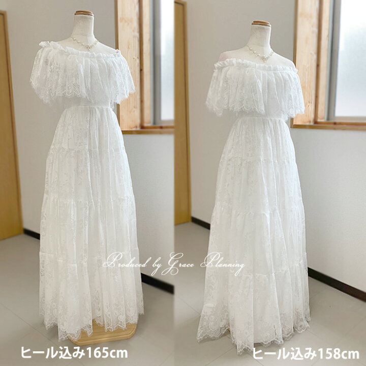 楽天市場】【在庫処分】ウェディングドレス ワンピース スレンダー 