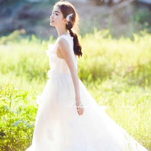 yzEFfBOhX ԃ`[t ӂ`[ ~hg[ EGfBOhX V[X[ 񎟉 1.5 ԉŃhX P[VtHg WeddingDress gcd_5011