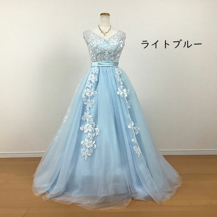 楽天市場】カラードレス ロングドレス 演奏会用ドレス ウェディング  