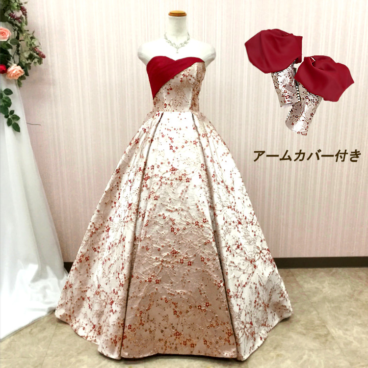 【楽天市場】カラードレス プリンセスライン ロングドレス